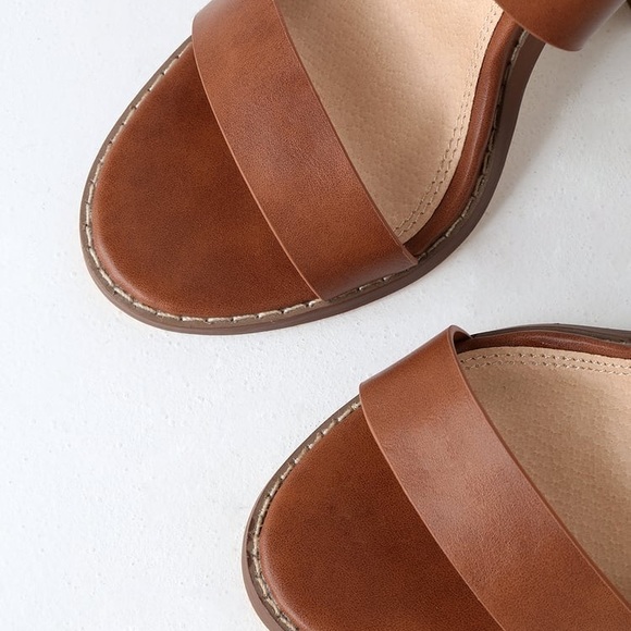 SOLD OUT: Lulus “Shelbie” Ankle Strap Heels - Picture 3 of 7